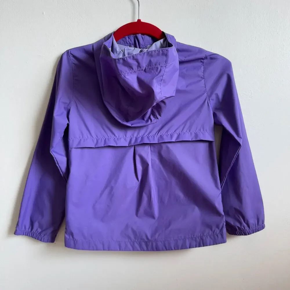 COLUMBIA Girl's Purple Rain Jacket Very Good Condition - Picture 2 of 8